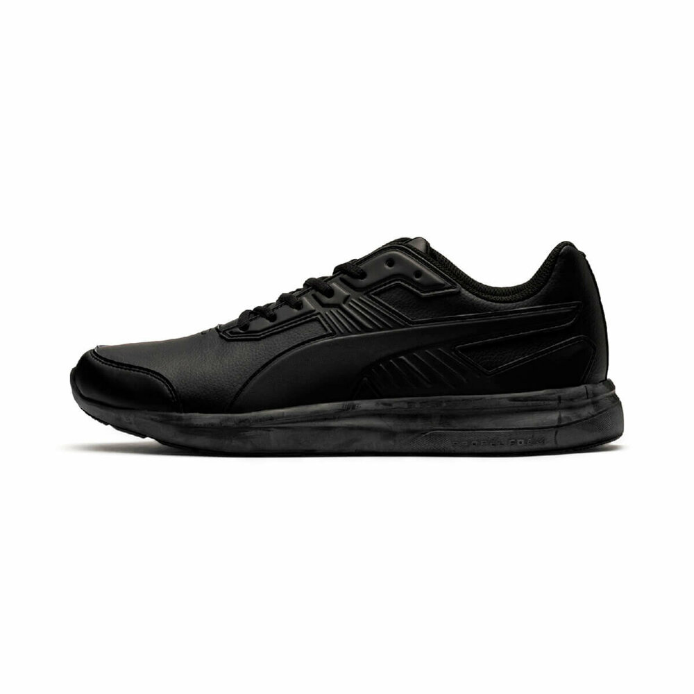 puma escaper sl black running shoes