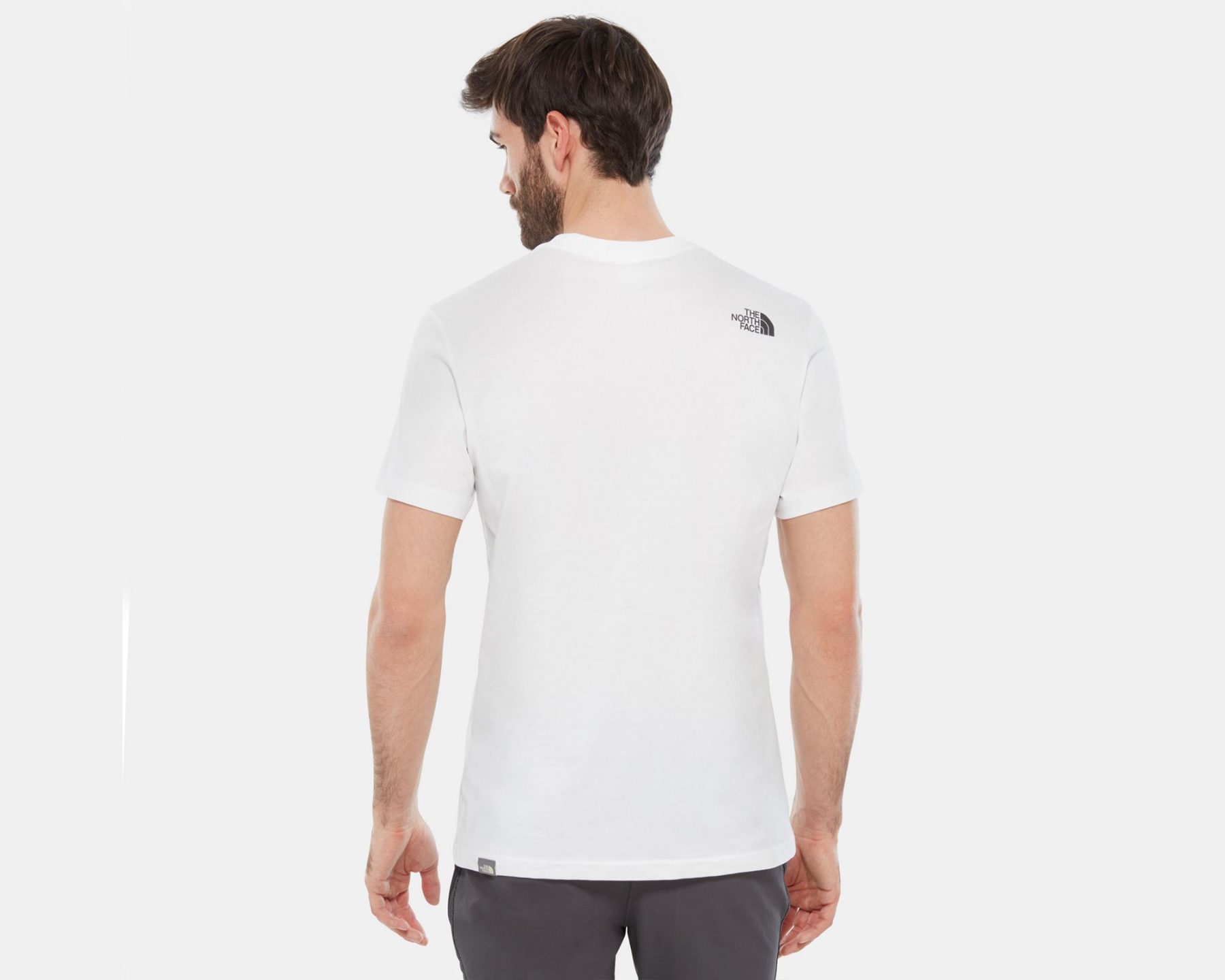 تی شرت نوشته دار ورزشی مردانه Climbing Tee سفید