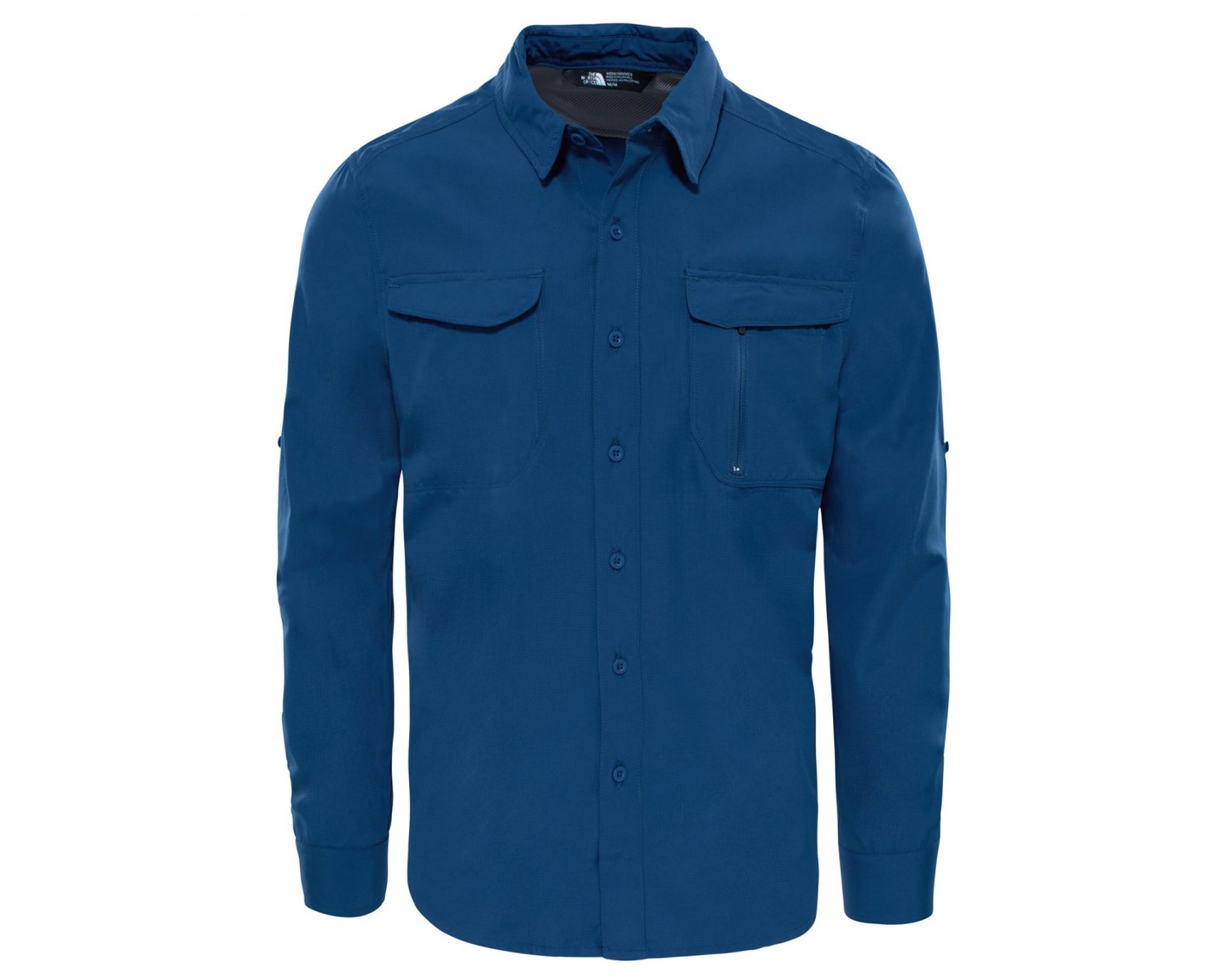 پیراهن کوهنوردی جیب دار آبی مردانه