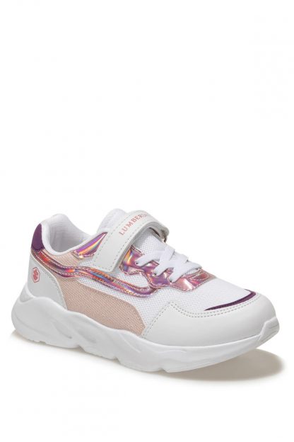 کفش ورزشی دخترانه سفید لامبرجک Model-HELEN 1FX