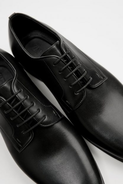 کفش رسمی مردانه مشکی زارا zara