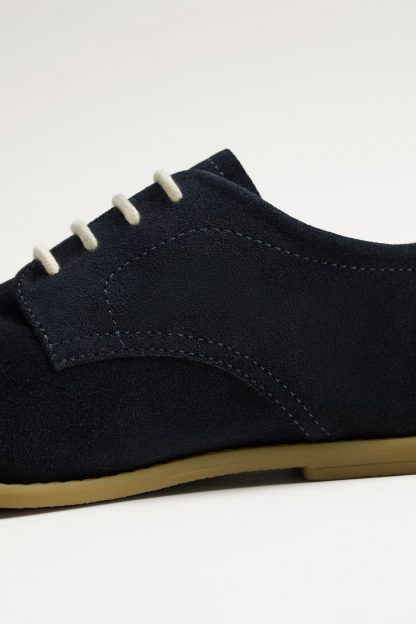 کفش رسمی مردانه سرمه ای آبی زارا zara