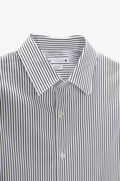 پیراهن رسمی مردانه مشکی-سفید زارا zara