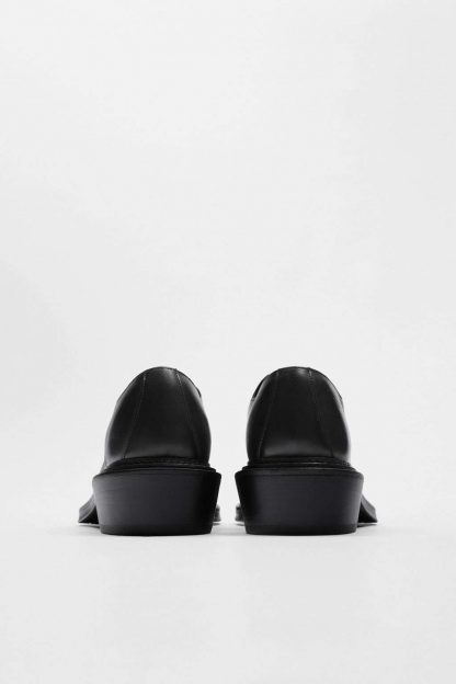 کفش رسمی مردانه سیاه زارا zara