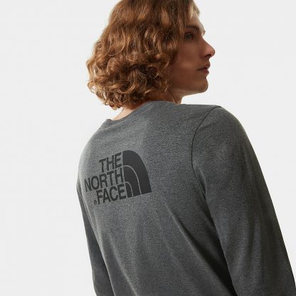 تی شرت|پیراهن مردانه خاکستری نورس فیس The North Face