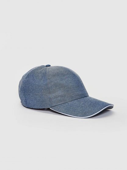کلاه کپ مردانه آبی السی وایکیکی lcwaikiki