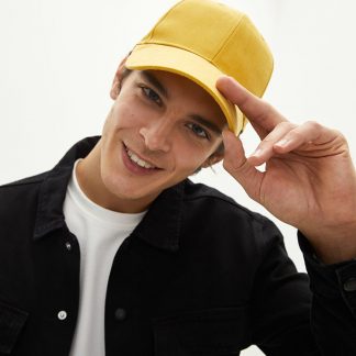 کلاه کپ مردانه زرد السی وایکیکی lcwaikiki