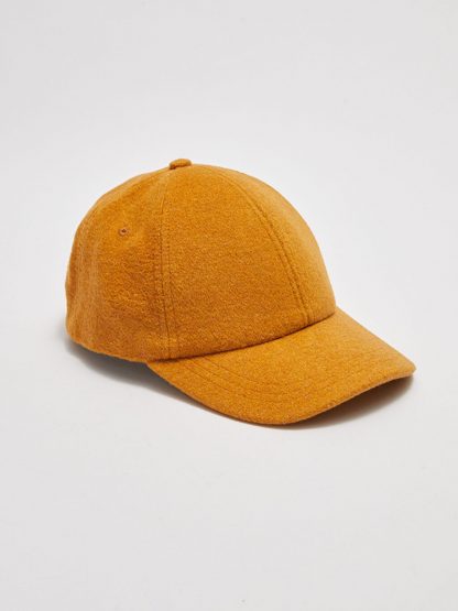 کلاه کپ مردانه زرد زعفرانی السی وایکیکی lcwaikiki