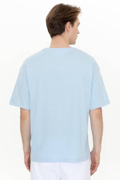 تی شرت پسرانه آبی روشن یو اس پولو