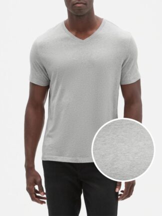 تی شرت مردانه خاکستری-004 gap