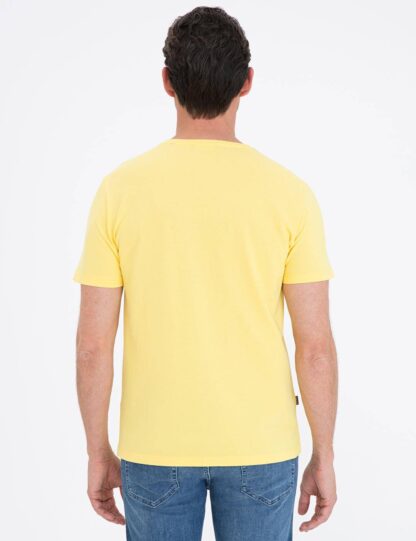 تی شرت آستین کوتاه مردانه زرد پیرکاردین