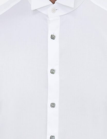 پیراهن رسمی مردانه سفید کاشارل