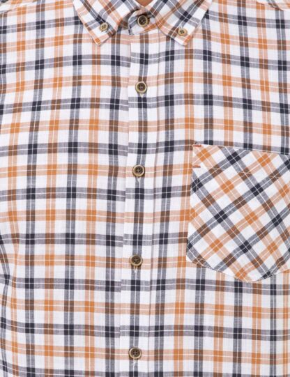 پیراهن آستین بلند مردانه نارنجی پیرکاردین