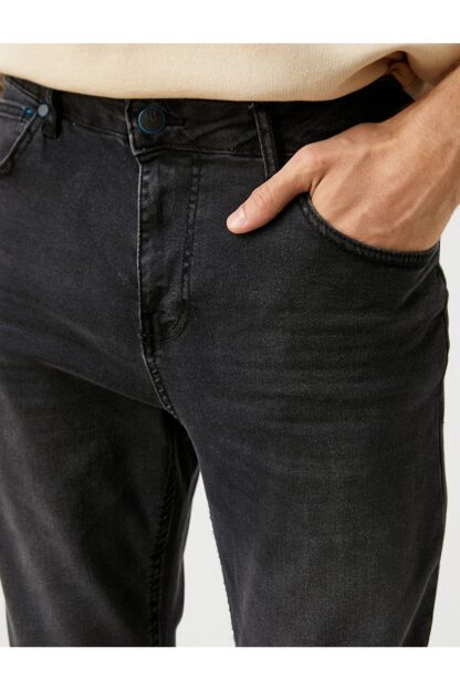 شلوار جین مردانه مشکی koton