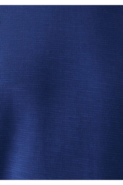 تی شرت یقه گرد آستین بلند مردانه آبی mavi