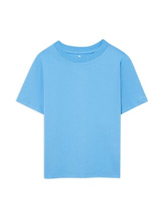 تی شرت یقه گرد آستین کوتاه بچگانه آبی mavi