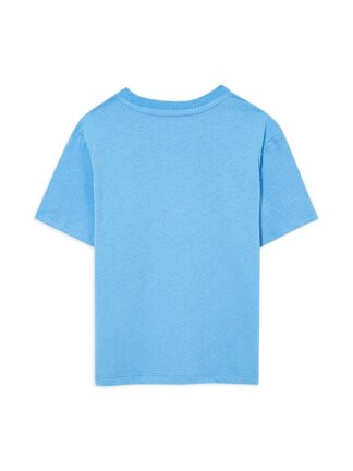 تی شرت یقه گرد آستین کوتاه بچگانه آبی mavi