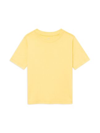 تی شرت یقه گرد آستین کوتاه بچگانه زرد mavi