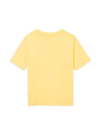 تی شرت یقه گرد آستین کوتاه بچگانه زرد mavi