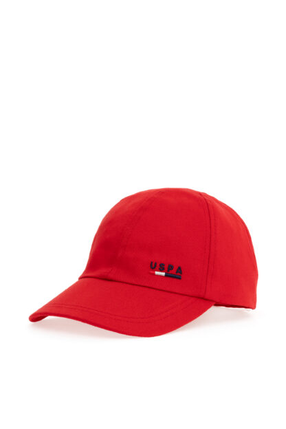 کلاه کپ مردانه قرمز یو اس پولو
