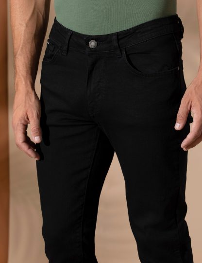 شلوار جین مردانه جذب سیاه پیرکاردین
