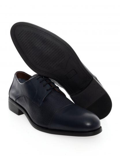 کفش رسمی مردانه سرمه ای پیرکاردین