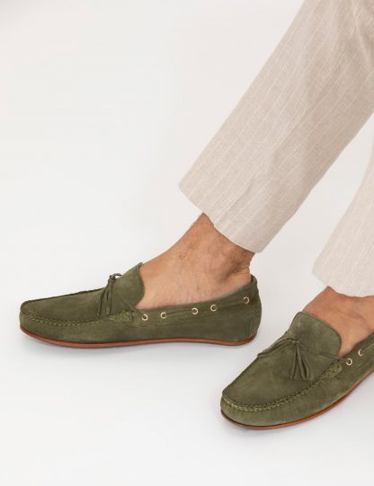 کفش رسمی مردانه خاکی کاشارل