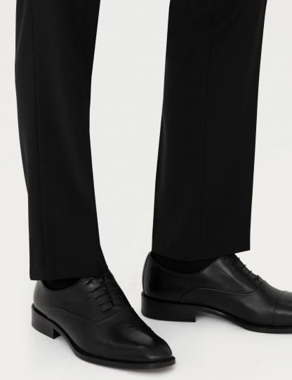 کفش رسمی مردانه سیاه کاشارل