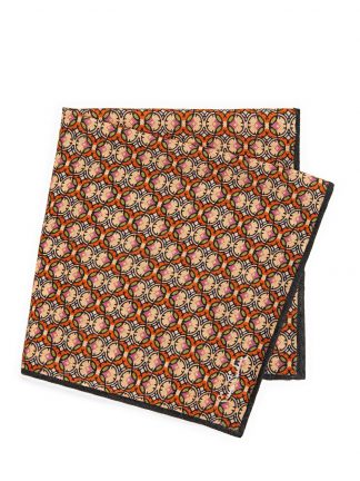دستمال جیبی مردانه نارنجی پیرکاردین
