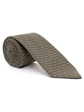 کراوات مردانه خاکی پیرکاردین