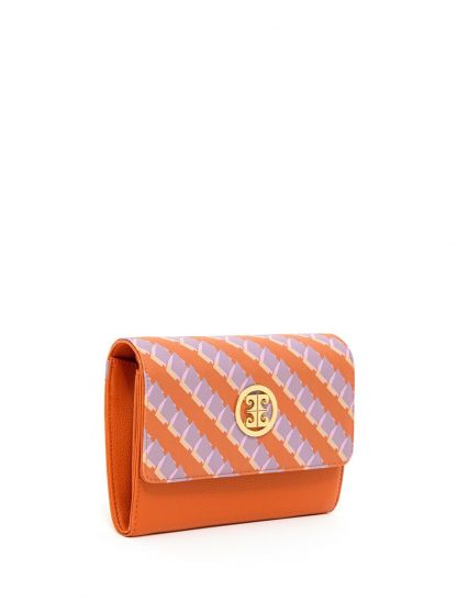 کیف دستی زنانه نارنجی پیرکاردین