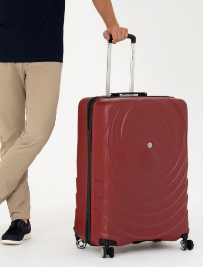 ساک و چمدان مسافرتی مردانه زرشکی پیرکاردین