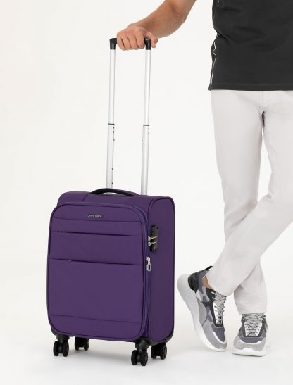 ساک و چمدان مسافرتی مردانه بنفش پیرکاردین