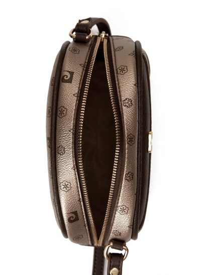 کیف دوشی زنانه طلایی پیرکاردین