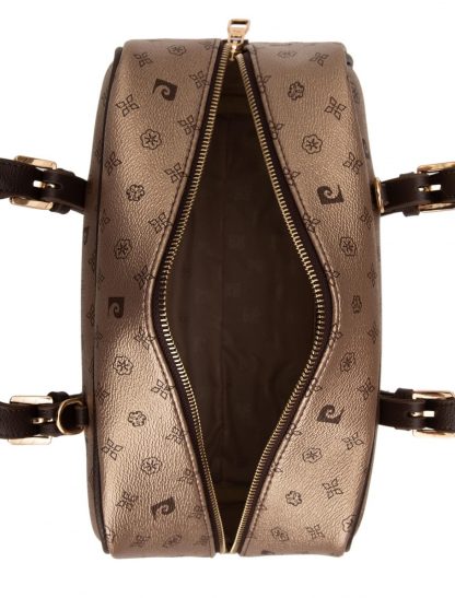 کیف دوشی زنانه طلایی پیرکاردین