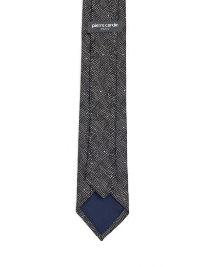 کراوات مردانه سیاه پیرکاردین