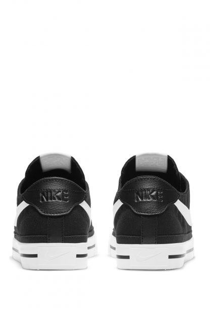 کفش کتانی مردانه مشکی نایک NIKE COURT LEGACY CNVS CW6539-002