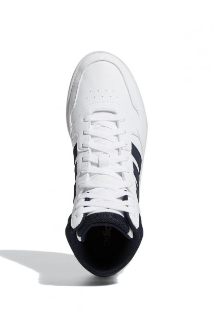 کفش کتانی مردانه سفید آدیداس HOOPS 3.0 MID GY5543