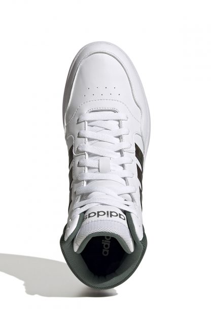 کفش کتانی مردانه سفید آدیداس HOOPS 3.0 MID GY4747