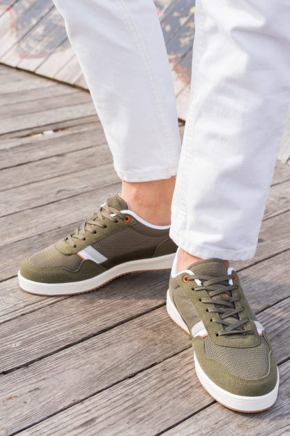 کفش کتانی مردانه سبز سالوانو TECH 3FX