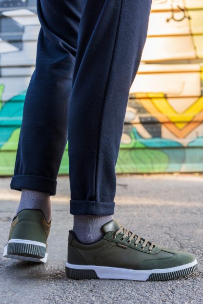 کفش کتانی مردانه سبز سالوانو DUAL 3PR
