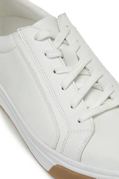 کفش کتانی مردانه سفید تورکس 9104 4FX