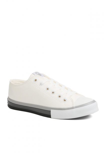کفش کتانی مردانه سفید بنتون BN-30756