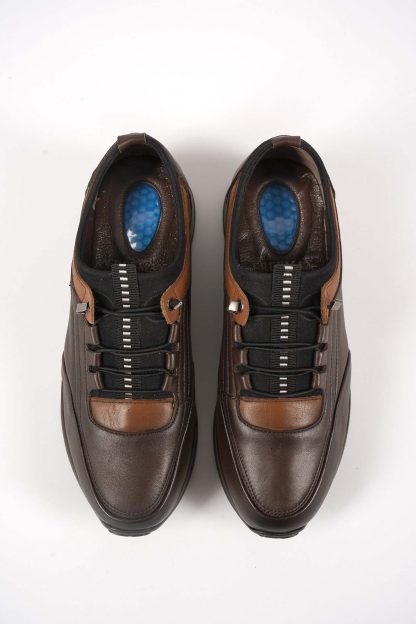 کفش کتانی مردانه قهوه ای فری‌مکس THT.HD.2022.2216