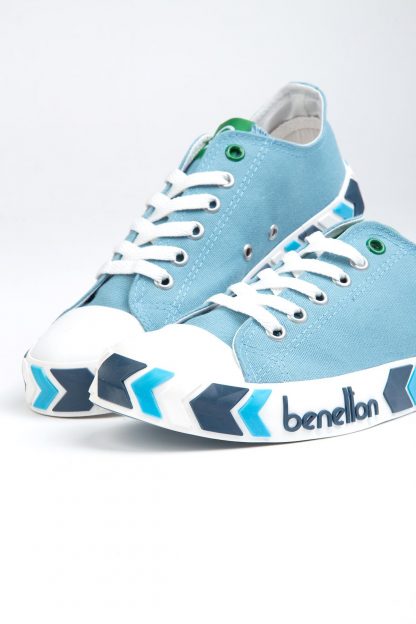 کفش کتانی مردانه آبی بنتون BN-30622