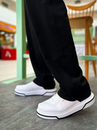 کفش کتانی مردانه سفید پاناما کلاب T145653