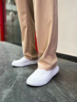 کفش کتانی مردانه سفید پاناما کلاب T145648