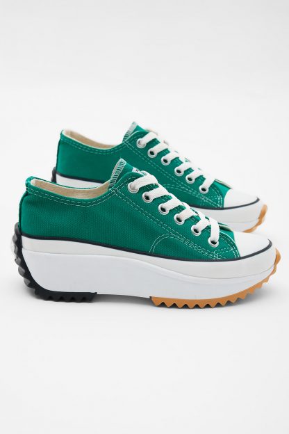 کفش کتانی مردانه سبز تونی بلک TBH1423