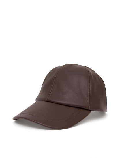 کلاه کپ مردانه قهوه ای یو اس پولو