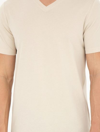 تی شرت مردانه معمولی خاکستری یو اس پولو